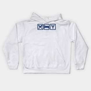 Eat Sleep MT Kids Hoodie